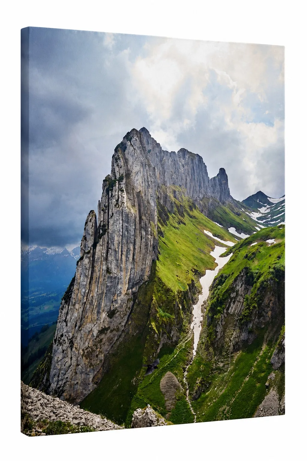 Creastă montană alpină — tablou canvas printat de LUX PRINT DECOR